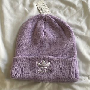 Adidas lavender beanie women’s fit